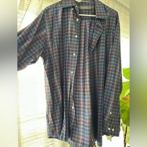 Daniel Cremieux Multicolor Plaid Casual Shirt